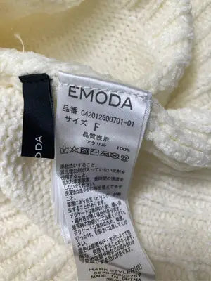 EMODA/エモダ/ニット/セーター/トップス/ホワイト/F