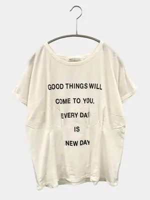 Editt by YECCA VECCA/Tシャツ/カットソー/トップス/ホワイト/F