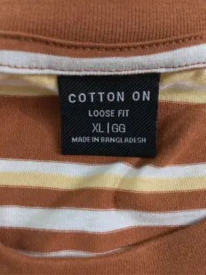 Cotton On/コットンオン/Tシャツ/カットソー/トップス/ブラウン/XL