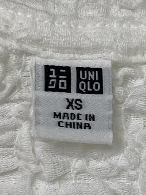 UNIQLO/ユニクロ/Tシャツ/カットソー/トップス/ホワイト/XS