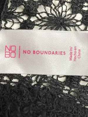 no boundaries/ノーバウンダリーズ/カーディガン/ボレロ/トップス/ブラック/L
