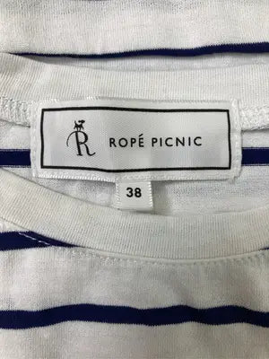 ROPE PICNIC/ロペピクニック/Tシャツ/カットソー/トップス/ホワイト/38