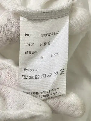 CHILLFAR/チルファー/Tシャツ/カットソー/トップス/ホワイト/F