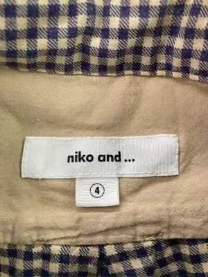 niko and .../ニコアンド/シャツ/ブラウス/トップス/ネイビー/4