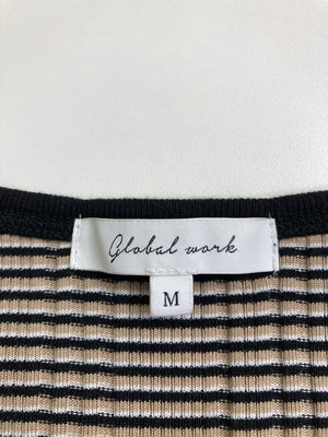 GLOBAL WORK/グローバルワーク/タンクトップ/トップス/ベージュ/M