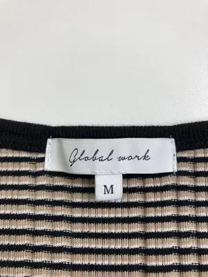 GLOBAL WORK/グローバルワーク/タンクトップ/トップス/ベージュ/M