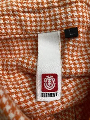 ELEMENT/エレメント/シャツ/ブラウス/トップス/オレンジ/L