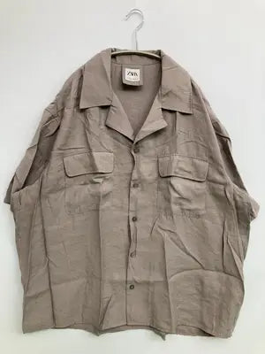 ZARA/ザラ/シャツ/ブラウス/トップス/グレー/M