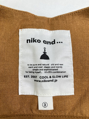 niko and .../ニコアンド/ベスト/トップス/ブラウン/3