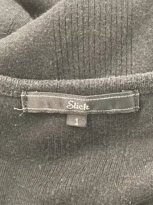 SLICK/スリック/Tシャツ/カットソー/トップス/ブラック/1