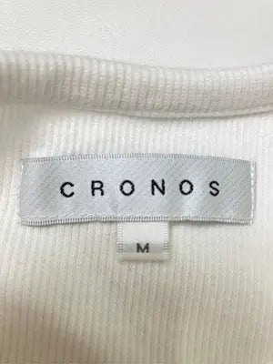 CRONOS/Tシャツ/カットソー/トップス/ホワイト/M