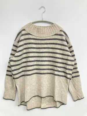 INDIVI/インディヴィ/ニット/セーター/トップス/ベージュ