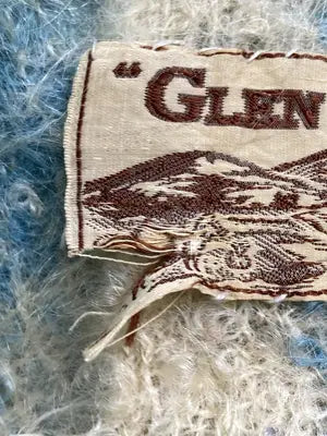 GLEN CREE/マフラー/ファッション雑貨/スカイブルー