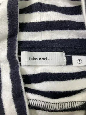 niko and .../ニコアンド/Tシャツ/カットソー/トップス/ブラック/4