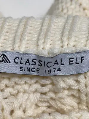 CLASSICAL ELF/クラシカルエルフ/ニット/セーター/トップス/アイボリー/XL