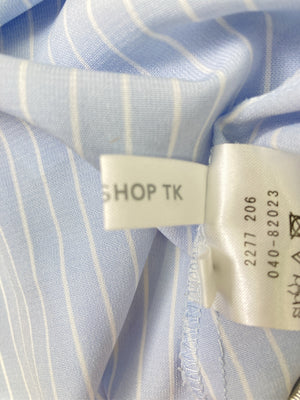 THE SHOP TK/ザショップティーケー/シャツ/ブラウス/トップス/スカイブルー/M