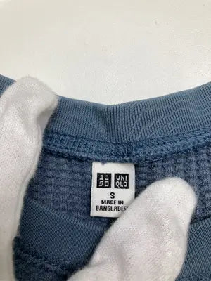 UNIQLO/ユニクロ/Tシャツ/カットソー/トップス/スカイブルー/S
