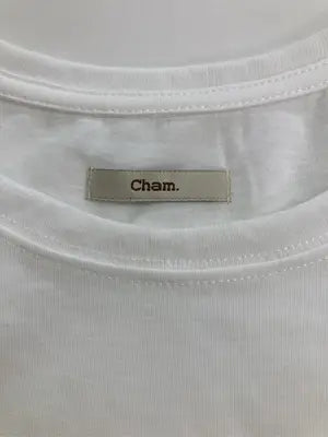 cham/チャム/Tシャツ/カットソー/トップス/ホワイト
