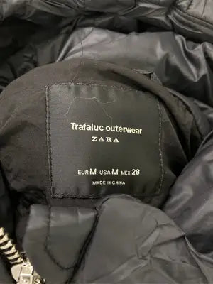 ZARA/ザラ/ダウンベスト/ジャケット/アウター/ブラック/M