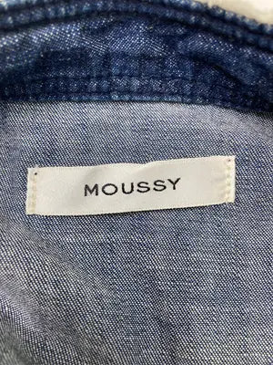 MOUSSY/マウジー/シャツ/ブラウス/トップス/ネイビー/1