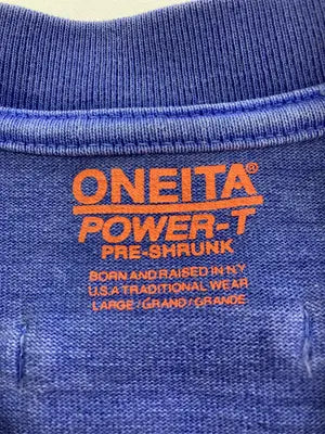 ONEITA/オニータ/Tシャツ/カットソー/トップス/ブルー/LARGE