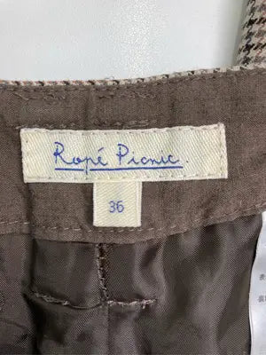 ROPE PICNIC/ロペピクニック/その他パンツ/パンツ/ブラウン/36