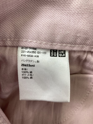 UNIQLO/ユニクロ/チノパンツ/パンツ/ピンク/25（63.5）