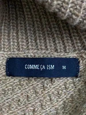 COMME CA ISM/コムサイズム/ニット/セーター/トップス/ブラウン/M
