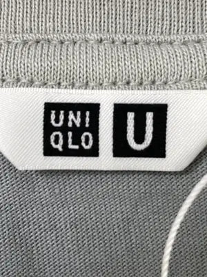 UNIQLO U/ユニクロユー/Tシャツ/カットソー/トップス/グレー/L