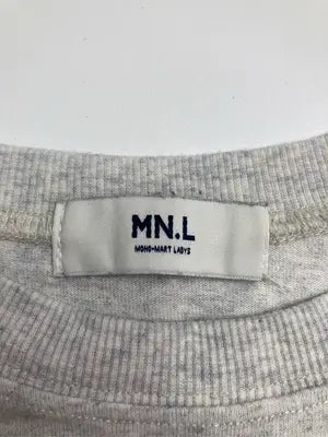 MN.L/エムエヌエル/Tシャツ/カットソー/トップス/グレー/F