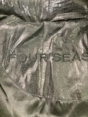 FOR SEASONS/ステンカラーコート/ジャケット/アウター/ブラック