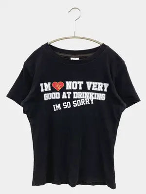 Tシャツ/カットソー/トップス/ブラック/3