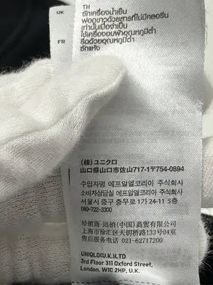 UNIQLO/ユニクロ/スウェット/トップス/ブラック/L