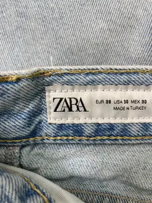 ZARA/ザラ/デニムパンツ/パンツ/スカイブルー/EUR 38/USA 30/MEX 30
