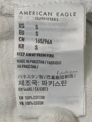 AMERICAN EAGLE/アメリカンイーグル/ポロシャツ/トップス/ブルー/S