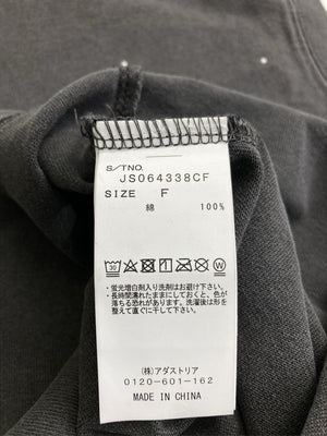 JEANASIS/ジーナシス/ノースリーブ/トップス/グレー/F