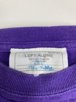 Left Alone/レフトアローン/Tシャツ/カットソー/トップス/パープル