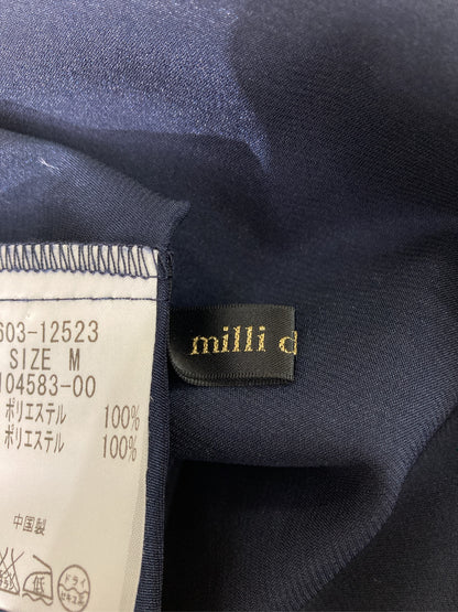 milli de I`air/ドレス/ワンピース/ドレス/ネイビー/M