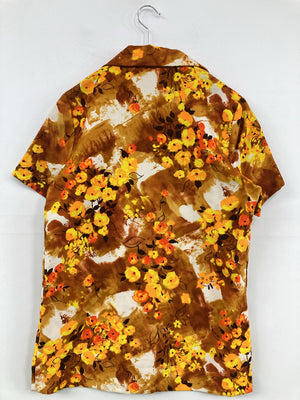 シャツ/ブラウス/トップス/オレンジ