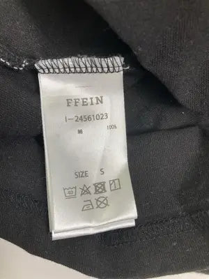 Ffein/Tシャツ/カットソー/トップス/ブラック/S