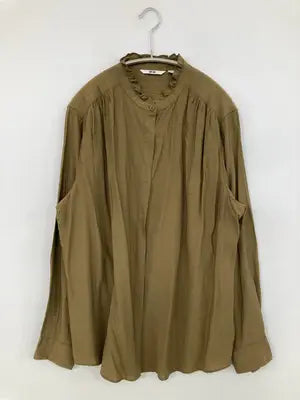 UNIQLO/ユニクロ/シャツ/ブラウス/トップス/ブラウン/XL