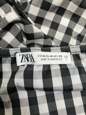 ZARA/ザラ/シャツワンピース/ワンピース/ドレス/ブラック/M