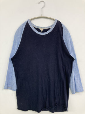 Tシャツ/カットソー/トップス/ネイビー/4