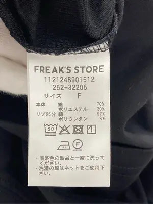 FREAK'S STORE/フリークスストア/Tシャツ/カットソー/トップス/ブラック/F