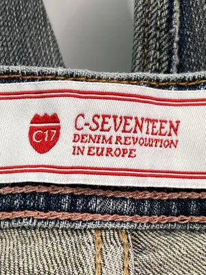 C-SEVENTEEN/シーセブンティーン/デニムパンツ/パンツ/グレー/31 x 32