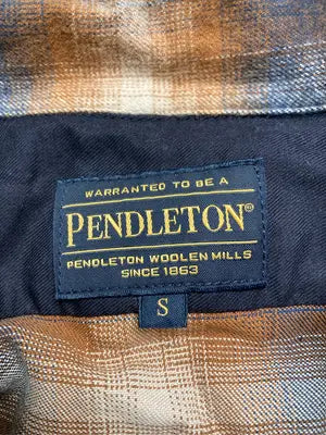 PENDLETON/ペンドルトン/シャツ/ブラウス/トップス/ブラウン/S