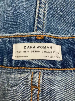 ZARA WOMAN/ザラウーマン/デニムスカート/スカート/ブルー/USA M