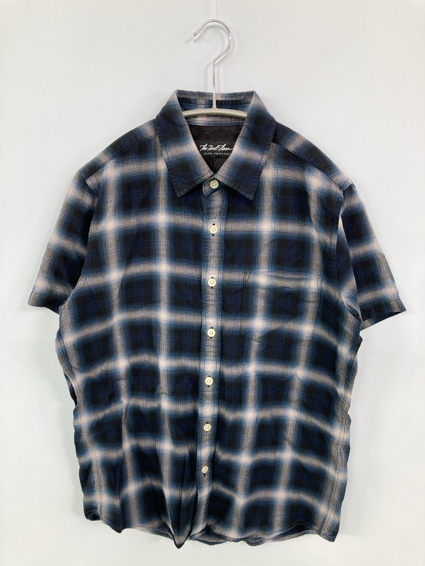 The First Floor/シャツ/ブラウス/トップス/ネイビー/S