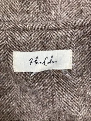 Plain Colore/ワンピース/ワンピース/ドレス/ブラウン/S