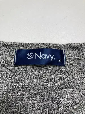 NAVY/ネイビー/Tシャツ/カットソー/トップス/グレー/XL